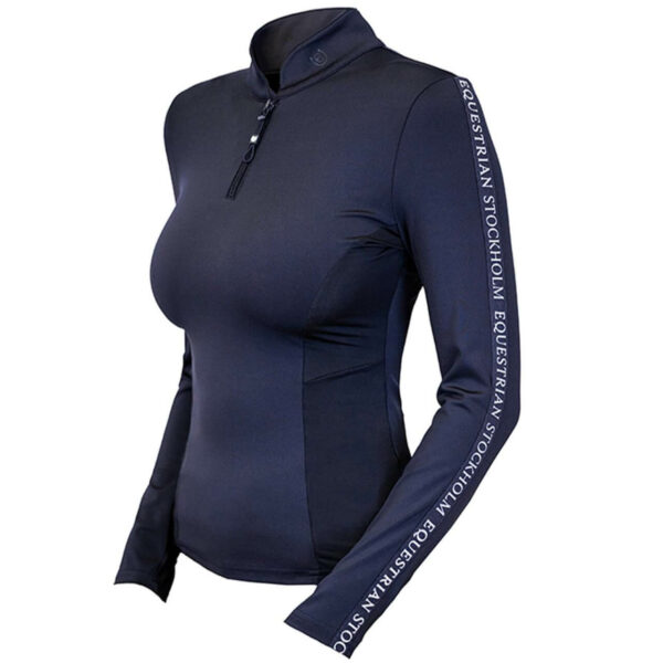 Equestrian Stockholm  Funktionsshirt Damen Power Top Modern Tech Navy FS 2023 Baselayer