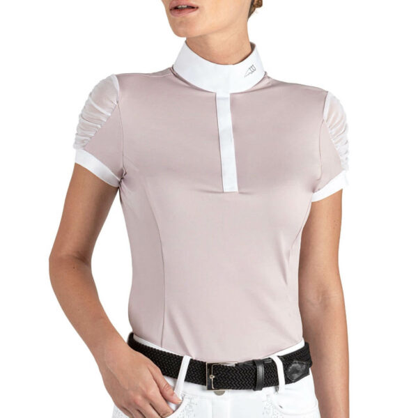 Equiline Turniershirt Damen Ginnyg FS 2023 Kurzarm Poloshirt