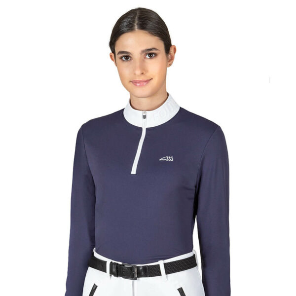 Equiline Turniershirt Damen Langarm Casec HW 2022