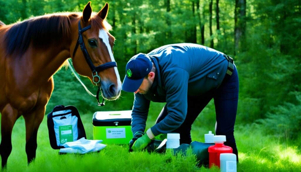 Erste Hilfe bei Pferden